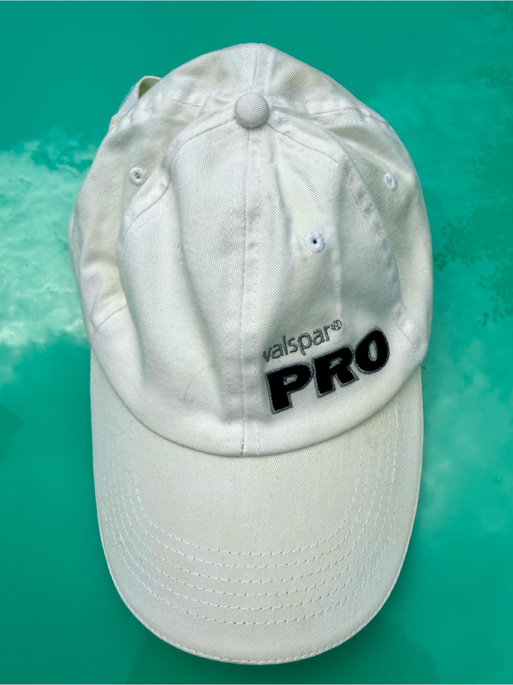 Valspar PRO White Baseball Cap